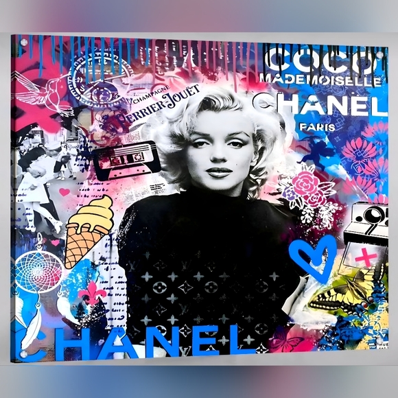 Marilyn Monroe 8.5"×11" Framed Wall Art - Picture 1 of 1